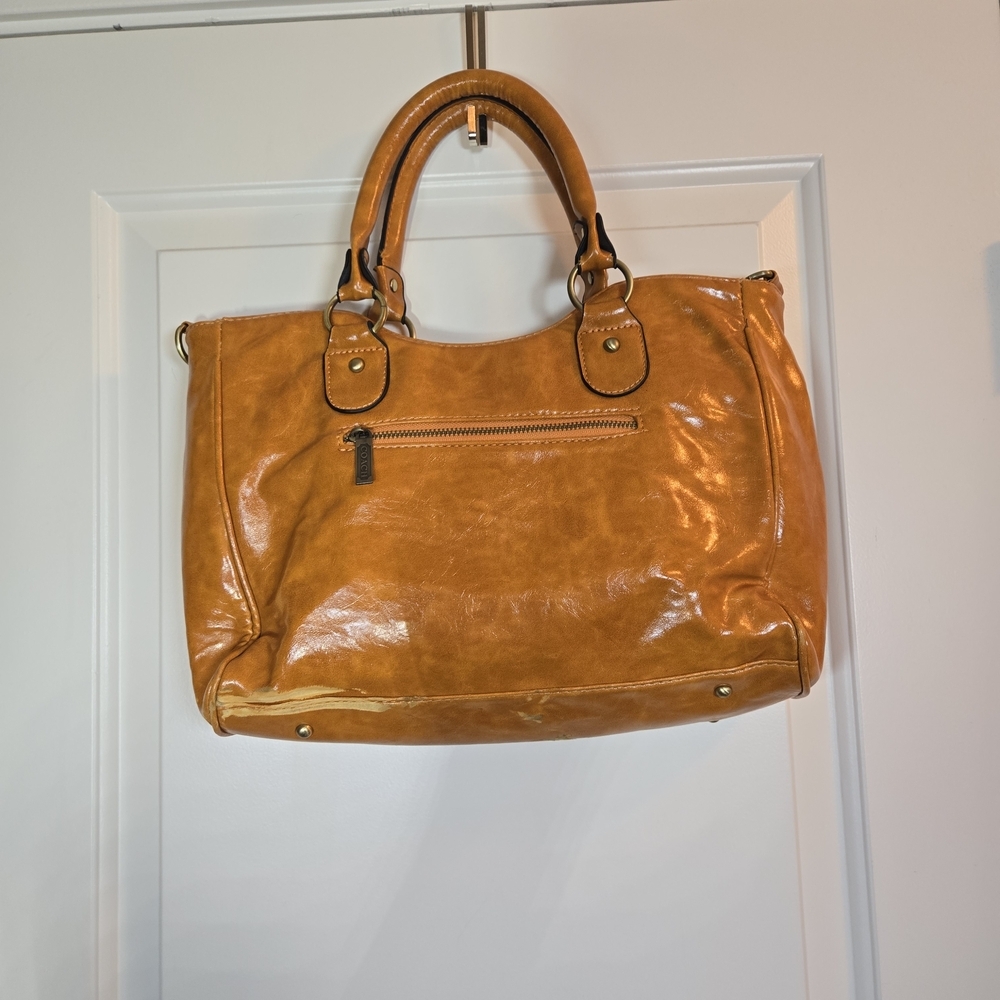 Coach Caramel Leather Tote - Picture 5 of 9